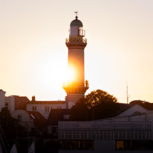 Warnemünder Leuchtturm am Abend - After Beach Tour